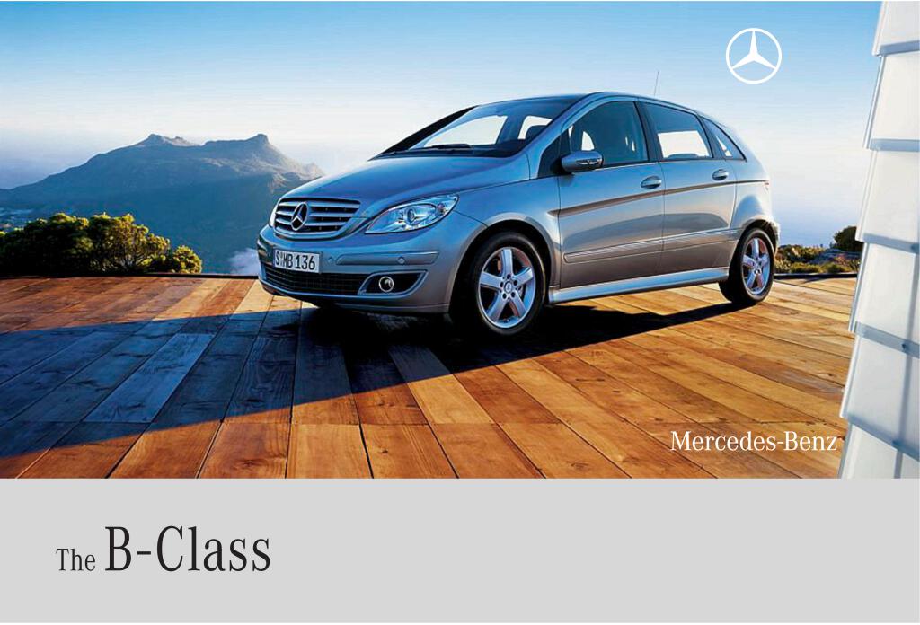 2007 Mercedes Clase B Int.pdf (4.93 MB) - Katalogy A Prospekty